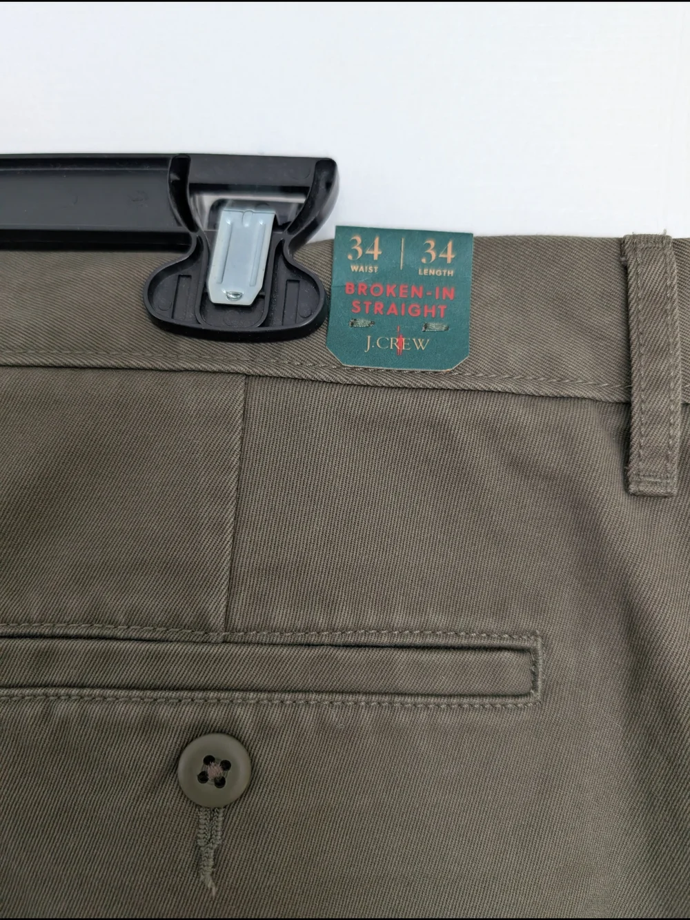 Men's Olive Green Casual Pants